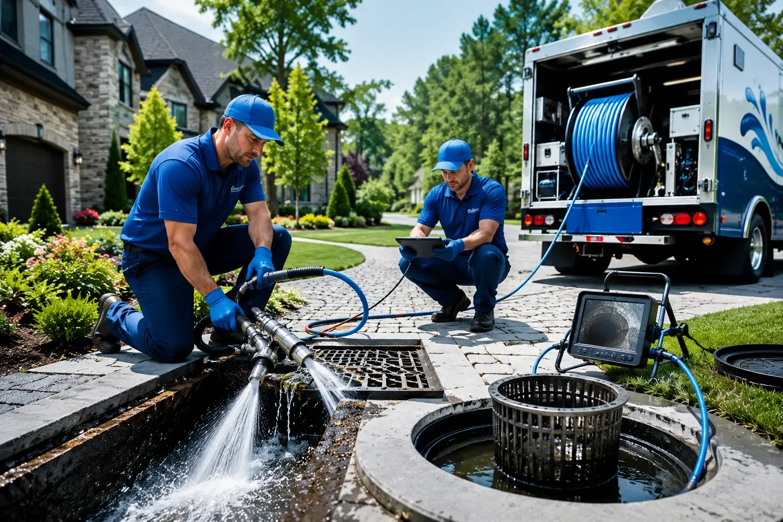 Local outdoor drain cleaning professionals in Plymouth, IA